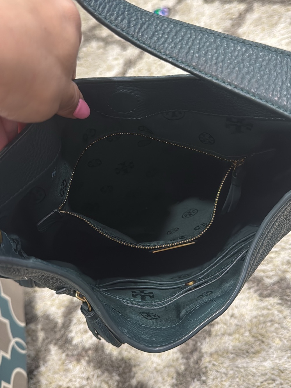 Tory Burch Robinson Tassel Hobo Bag - Picture 8 of 10